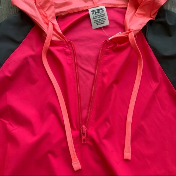 NWT Victoria’s Secret PINK Anorak Windbreaker Jacket | Size XS/S - Picture 8 of 15